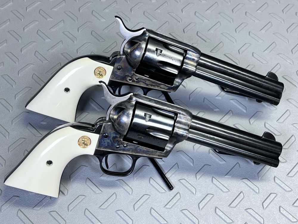 SCARCE SEQUENTIAL SET COLT SAA FRONTIER SIX SHOOTER 4 3/4" .44-40 NO CC FEE-img-8