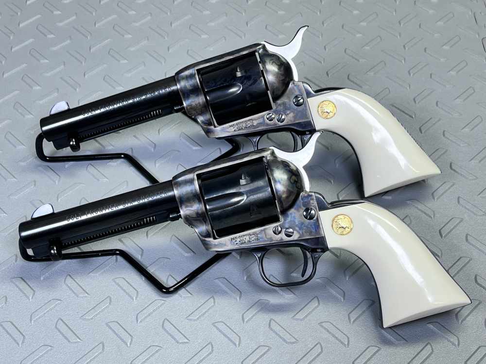 SCARCE SEQUENTIAL SET COLT SAA FRONTIER SIX SHOOTER 4 3/4" .44-40 NO CC FEE-img-2