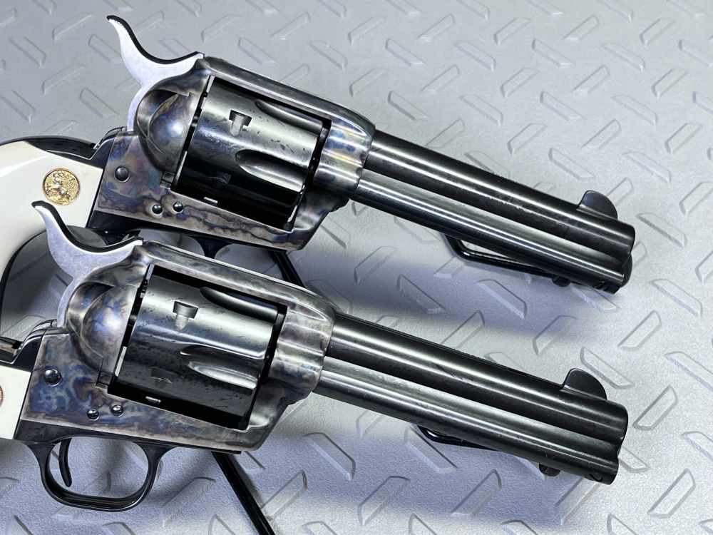 SCARCE SEQUENTIAL SET COLT SAA FRONTIER SIX SHOOTER 4 3/4" .44-40 NO CC FEE-img-10