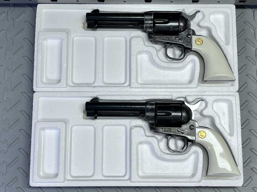 SCARCE SEQUENTIAL SET COLT SAA FRONTIER SIX SHOOTER 4 3/4" .44-40 NO CC FEE-img-21