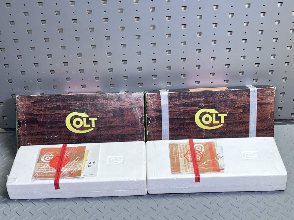 SCARCE SEQUENTIAL SET COLT SAA FRONTIER SIX SHOOTER 4 3/4" .44-40 NO CC FEE-img-26