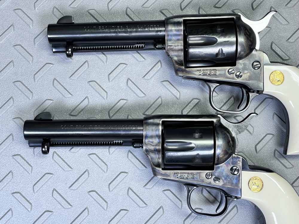 SCARCE SEQUENTIAL SET COLT SAA FRONTIER SIX SHOOTER 4 3/4" .44-40 NO CC FEE-img-7