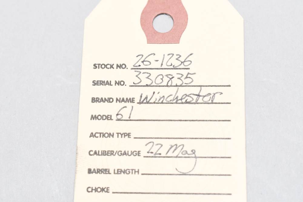 Very Nice LATE Winchester Model 61 Magnum Pump Action Rifle 24" 22 WMR 1962-img-1