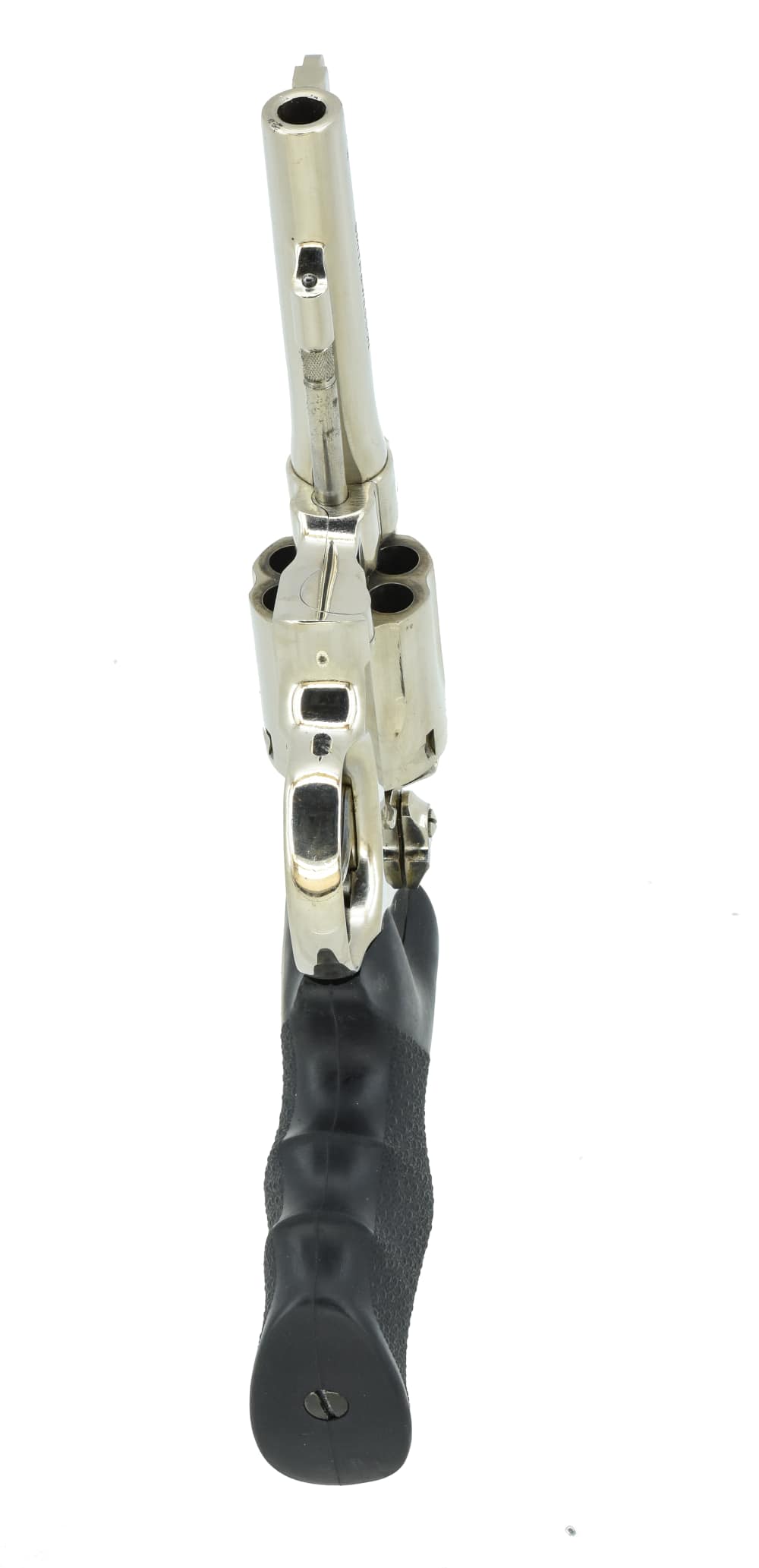 Smith & Wesson 15-3 .38-special 4-inch Nickel Combat Masterpiece 1969 -img-5