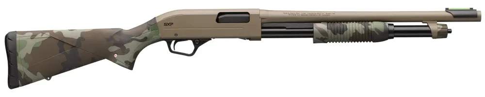 WINCHESTER SXP DEFENDER Shotgun Removable Fiber Optic Retro Camo 12g 3"-img-1