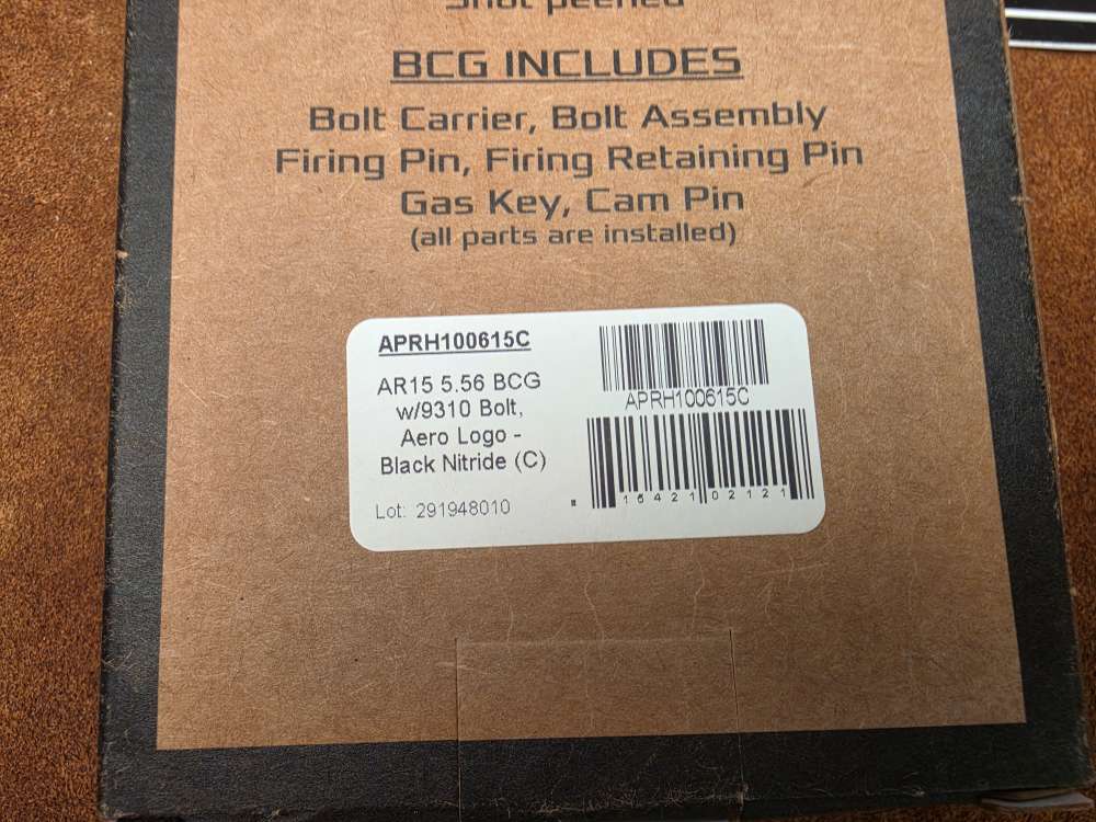 NEW Aero Precision 5.56 Bolt Carrier Group w/LOGO Complete - Black Nitride-img-4