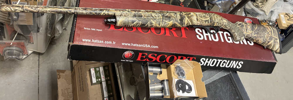 Escort PS by Hatsan 12ga 28" Max5 camo semi auto New(no card fees)-img-2