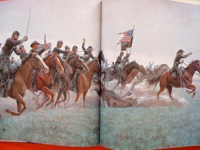 The Battle of GETTYSBURG-Paintings by Mort Kunstler NOS-img-1