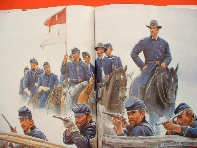 The Battle of GETTYSBURG-Paintings by Mort Kunstler NOS-img-11