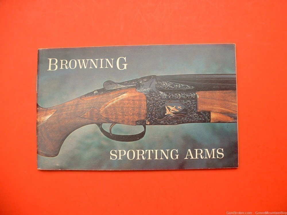 Scarce 1965 BROWNING Mini "Pocket" Catalog, w/Prices - XLNT !-img-0