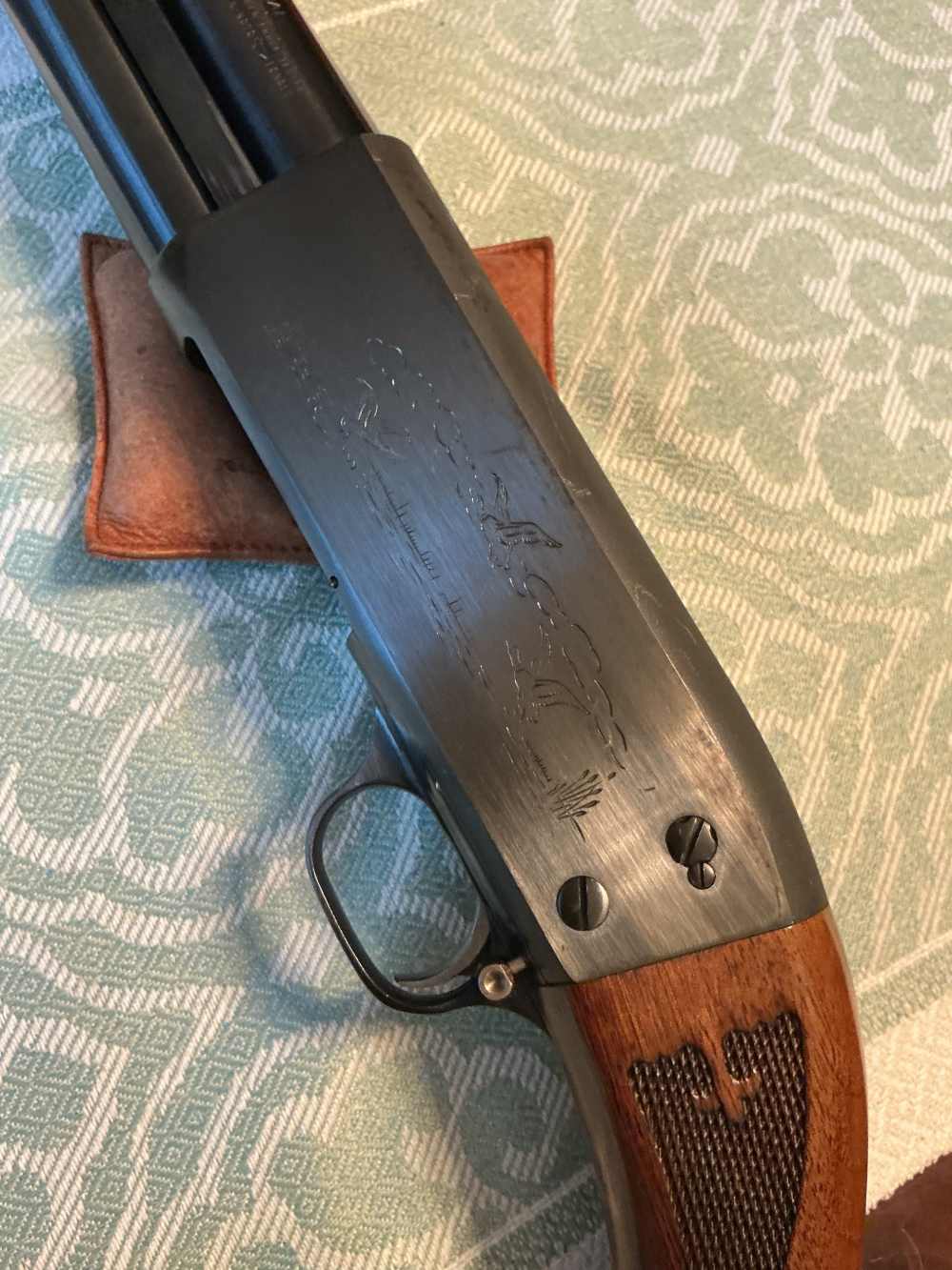 Ithaca M37 .12 Ga Shotgun “1946 WW2 Trench S/N983573” D.S. Police Assembly -img-3