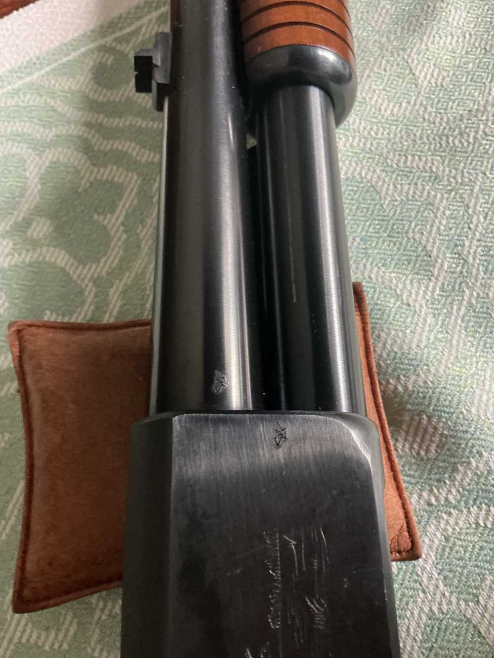 Ithaca M37 .12 Ga Shotgun “1946 WW2 Trench S/N983573” D.S. Police Assembly -img-13
