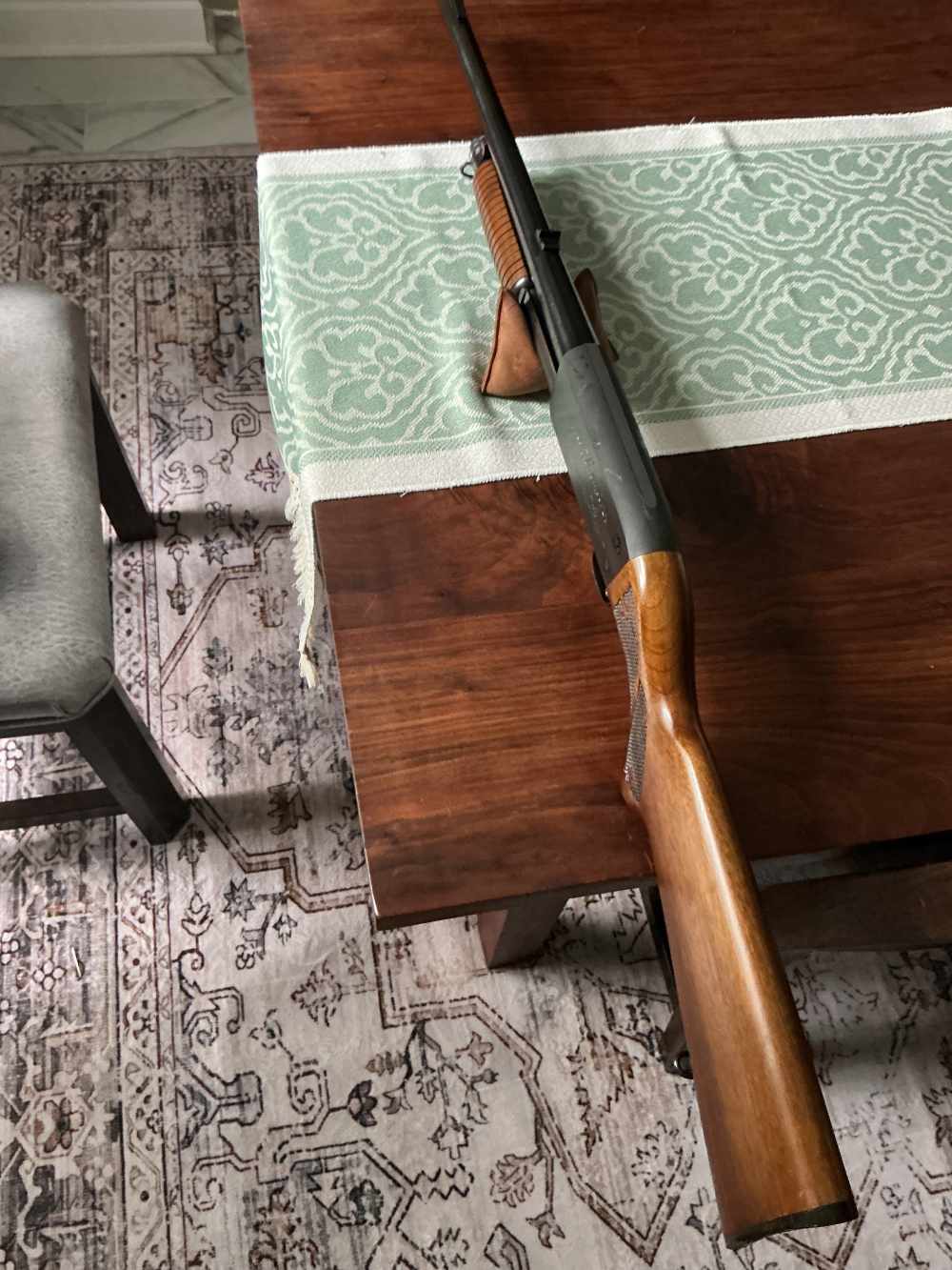 Ithaca M37 .12 Ga Shotgun “1946 WW2 Trench S/N983573” D.S. Police Assembly -img-15