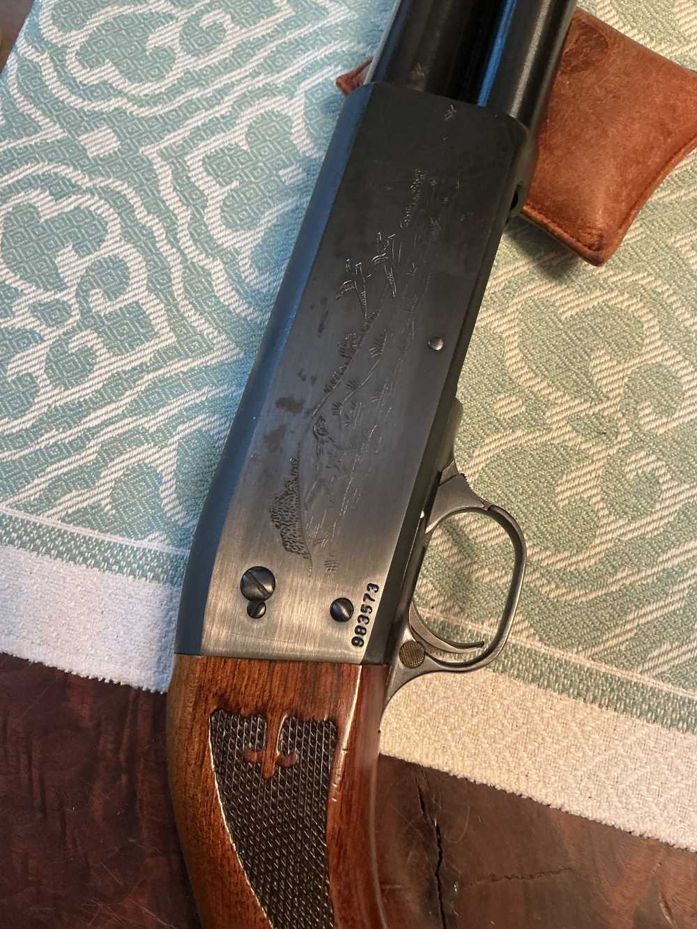 Ithaca M37 .12 Ga Shotgun “1946 WW2 Trench S/N983573” D.S. Police Assembly -img-9
