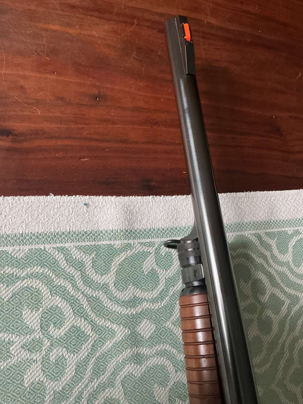 Ithaca M37 .12 Ga Shotgun “1946 WW2 Trench S/N983573” D.S. Police Assembly -img-19