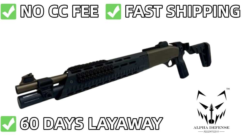 sale! $500 OFF! Langdon Tactical Beretta 1301, Chisel Folding Stock, Bronze-img-0