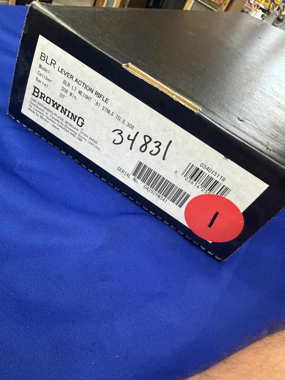 Browning 81 LW Stainless Takedown 308 in box .01¢ Start No Reserve!-img-2