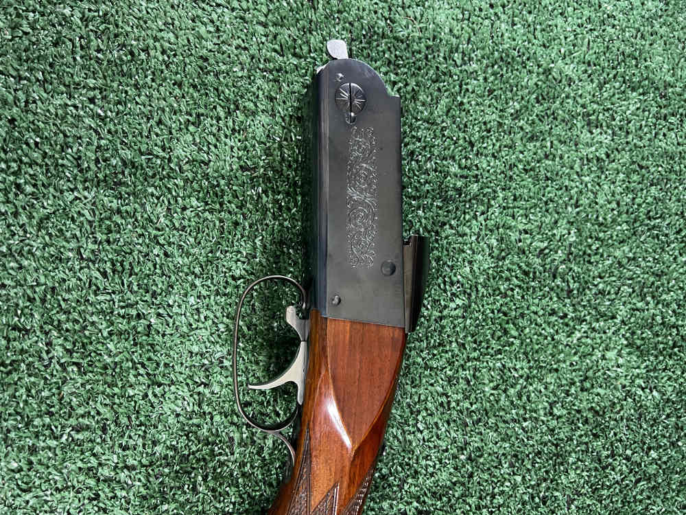 Krieghoff K-32 Trap 12g 28” Barrels Mfg 1966 leather case MINT!-img-49