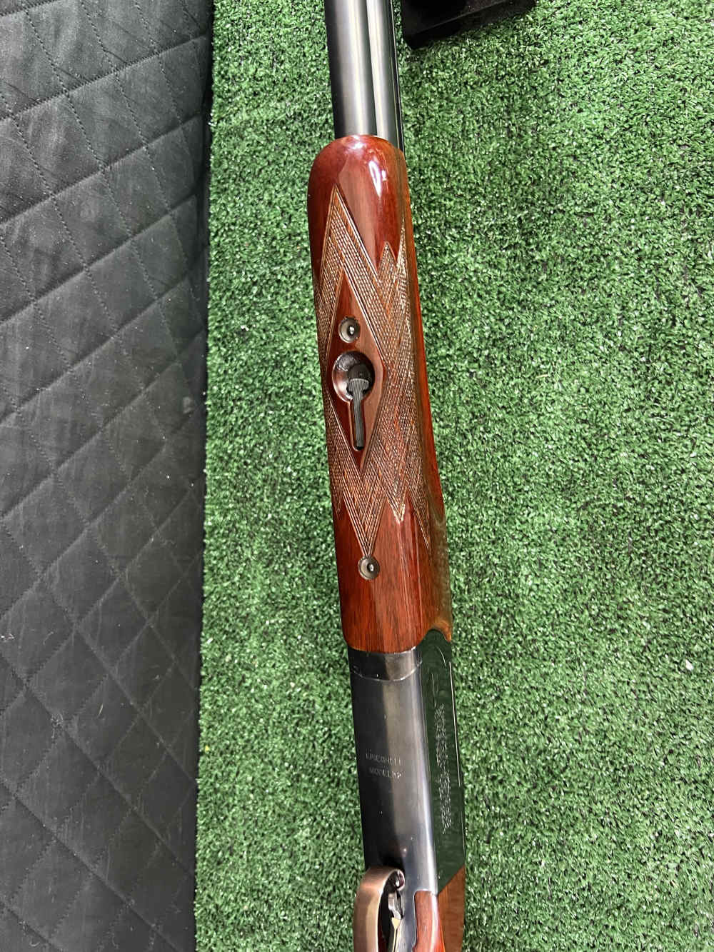 Krieghoff K-32 Trap 12g 28” Barrels Mfg 1966 leather case MINT!-img-21