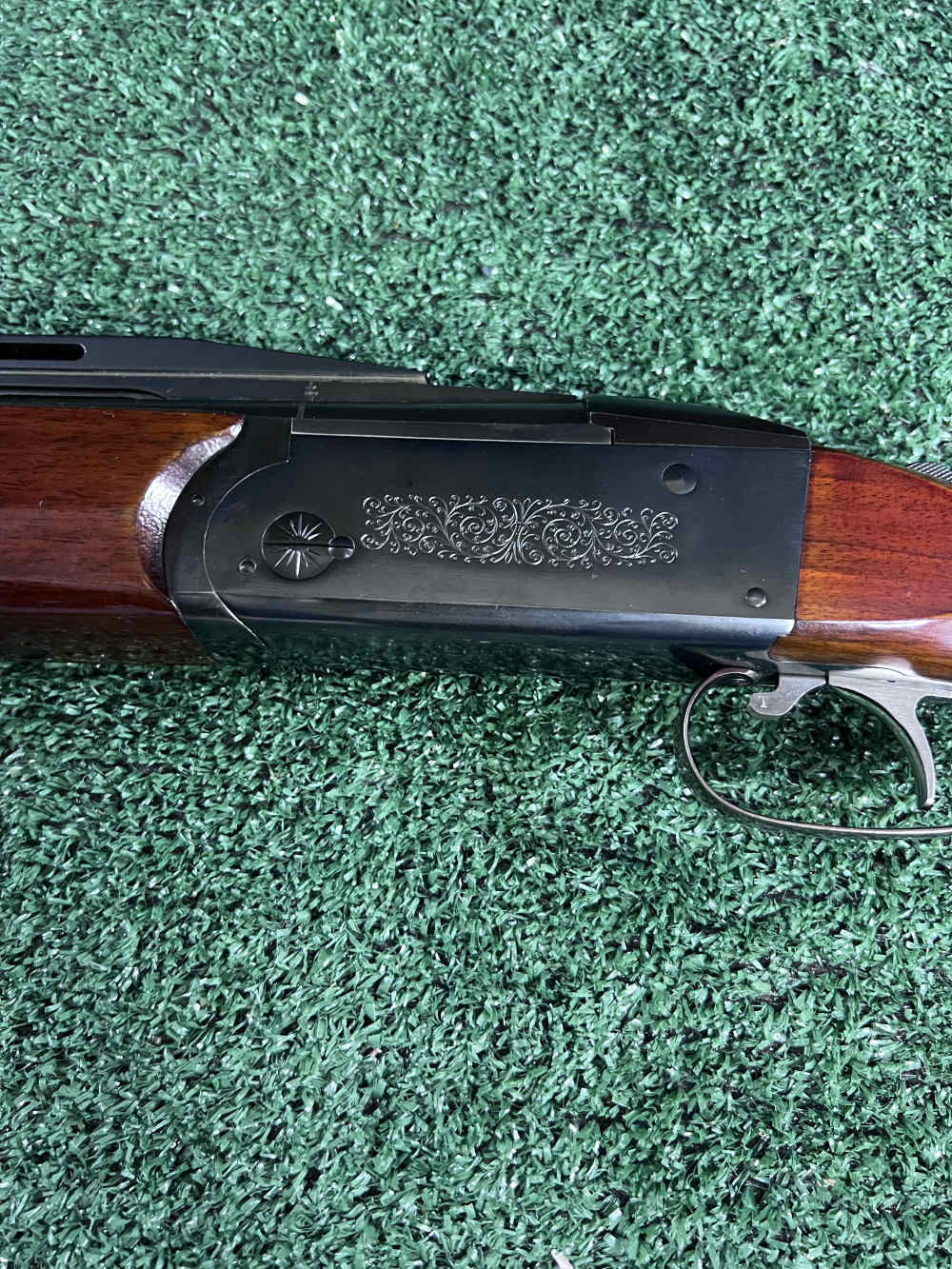 Krieghoff K-32 Trap 12g 28” Barrels Mfg 1966 leather case MINT!-img-9