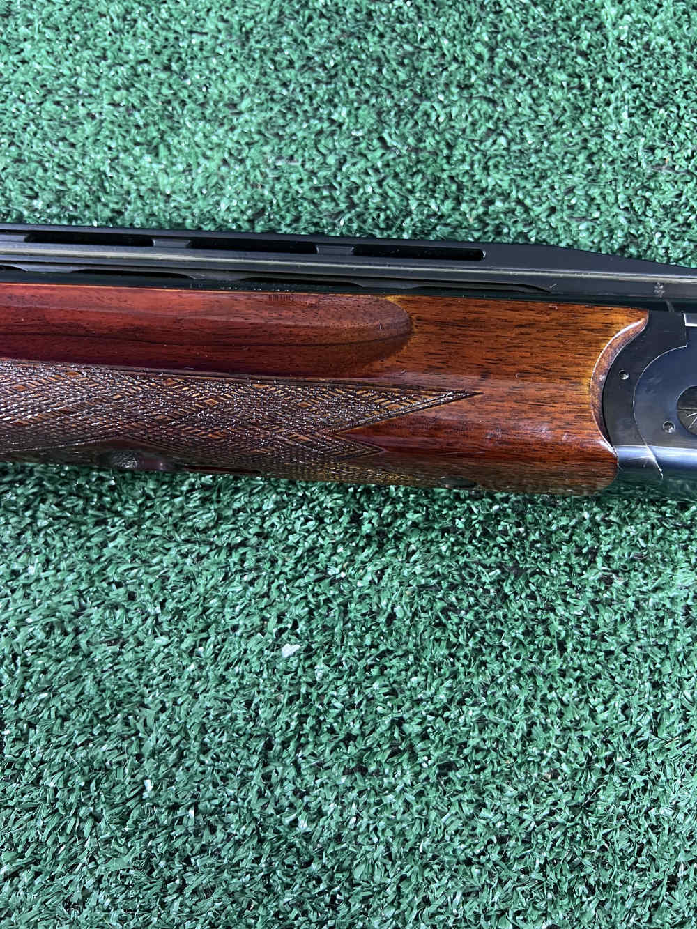 Krieghoff K-32 Trap 12g 28” Barrels Mfg 1966 leather case MINT!-img-10