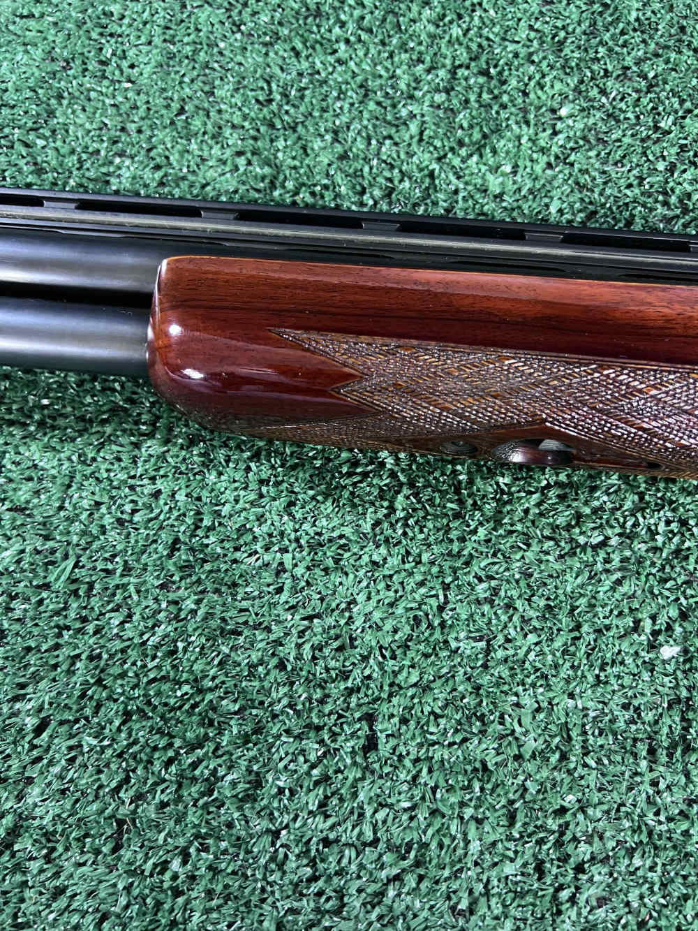 Krieghoff K-32 Trap 12g 28” Barrels Mfg 1966 leather case MINT!-img-11
