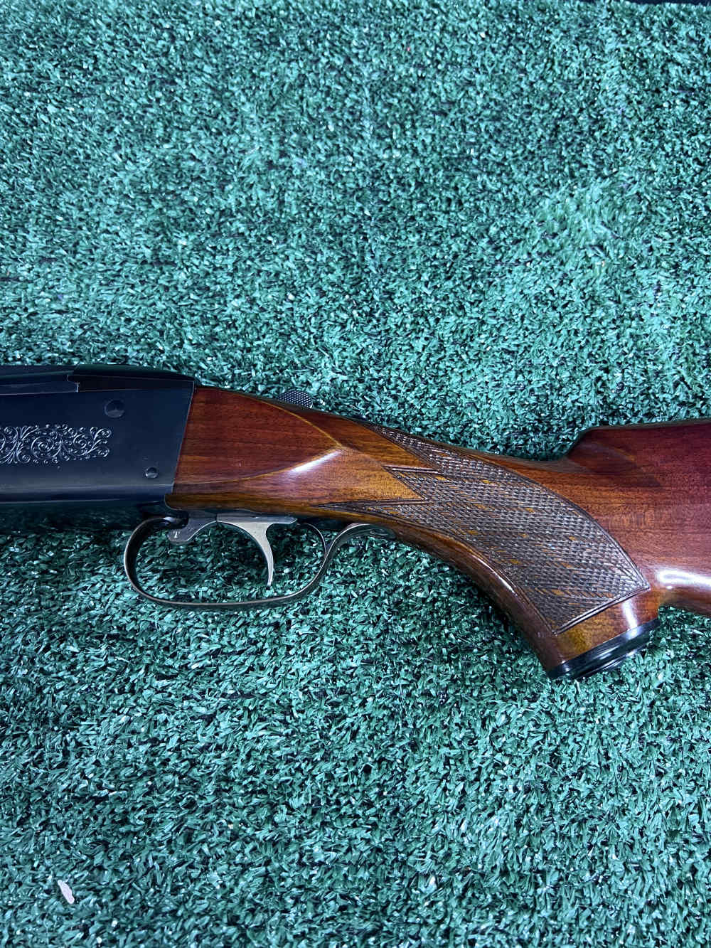 Krieghoff K-32 Trap 12g 28” Barrels Mfg 1966 leather case MINT!-img-8
