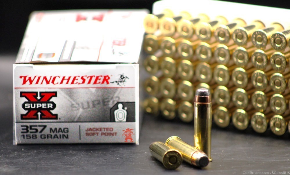 WINCHESTER SUPER-X Personal Defense 357 Magnum 158 Gr Protection JSP 50 Rds-img-0