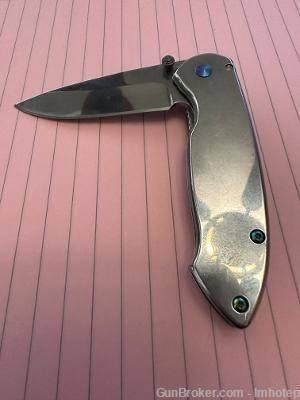 Stainless Spring Assist Surgical Steel Knife -img-0