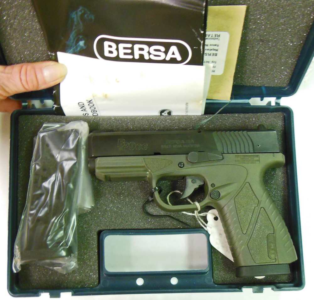 Bersa BP9cc OD Green  NIB-img-0