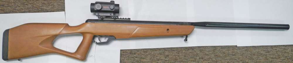 Benjamine Trail W/Tasco Solar Red Dot used-img-0