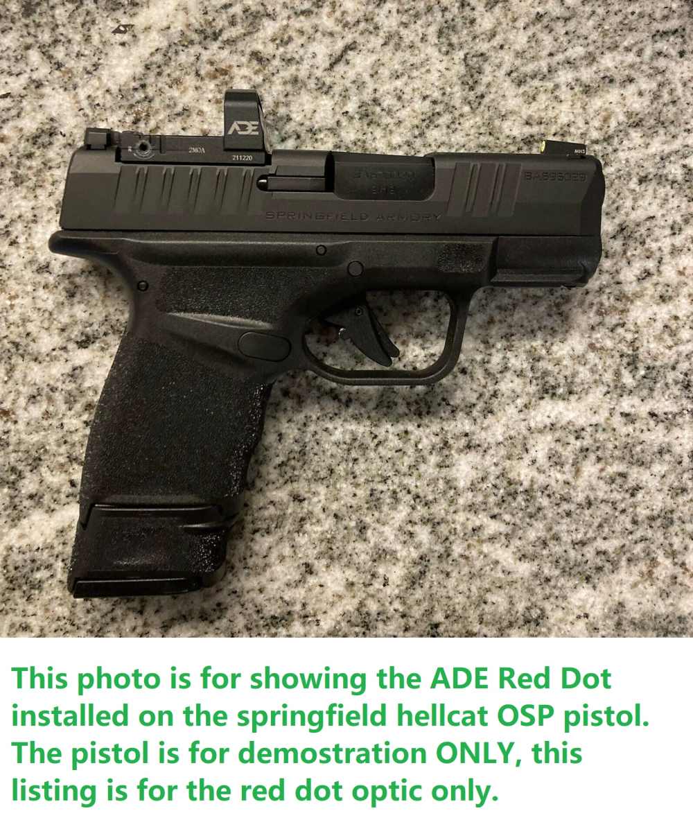 FDE!ADE RD3-021 NUWA Red Dot For Springfield Hellcat OSP/PRO,XDS MOD 2,ELit-img-9