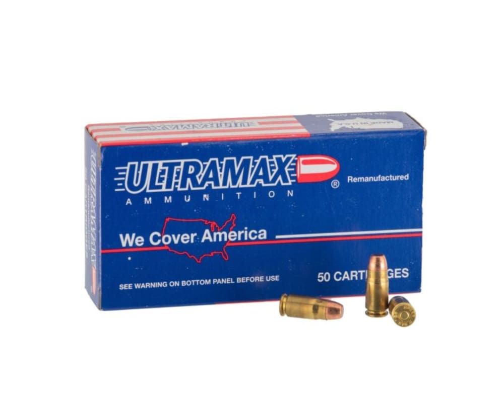 X250 Rounds Ultramax .357 Sig 125 Grain FMJ Ammo No Reserve-img-0