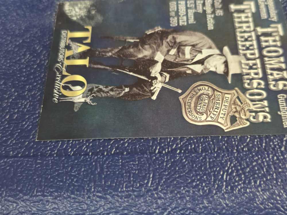 COLT SAA 45CAL TOM THREEPERSONS (GENUINE)IVORY GRIPS FACTORY NEW ON SALE -img-21