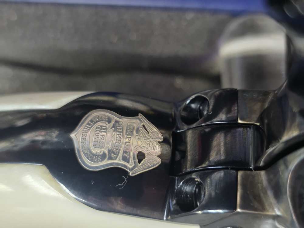 COLT SAA 45CAL TOM THREEPERSONS (GENUINE)IVORY GRIPS FACTORY NEW ON SALE -img-25