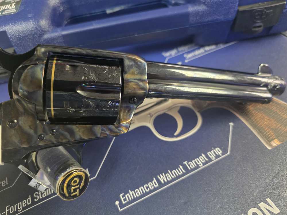 COLT SAA 45CAL TOM THREEPERSONS (GENUINE)IVORY GRIPS FACTORY NEW ON SALE -img-9