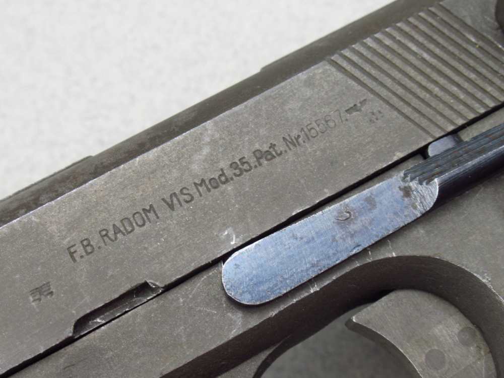 Very rare Last ditch 1945 German Radom VIS WWII pistol 9mm Luger p38-img-19