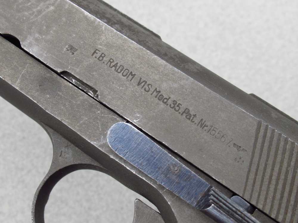 Very rare Last ditch 1945 German Radom VIS WWII pistol 9mm Luger p38-img-4