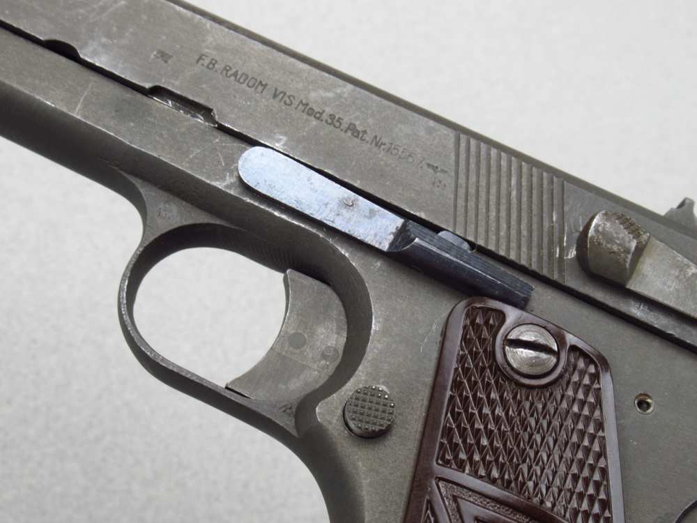 Very rare Last ditch 1945 German Radom VIS WWII pistol 9mm Luger p38-img-14