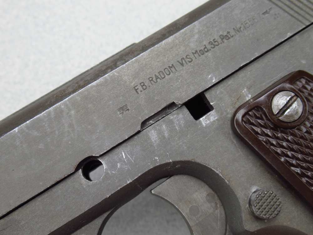 Very rare Last ditch 1945 German Radom VIS WWII pistol 9mm Luger p38-img-90