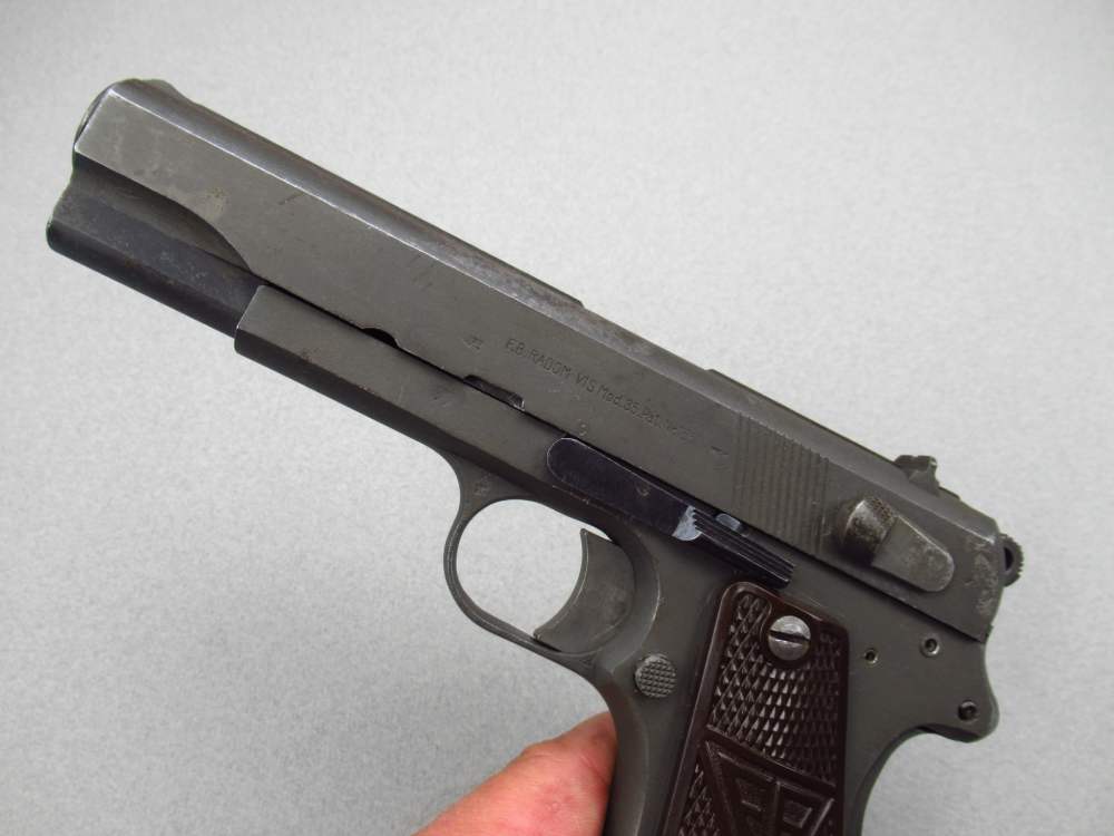 Very rare Last ditch 1945 German Radom VIS WWII pistol 9mm Luger p38-img-33
