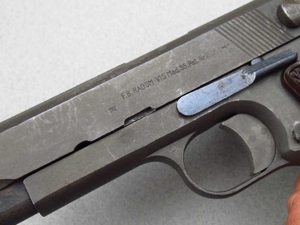 Very rare Last ditch 1945 German Radom VIS WWII pistol 9mm Luger p38-img-17