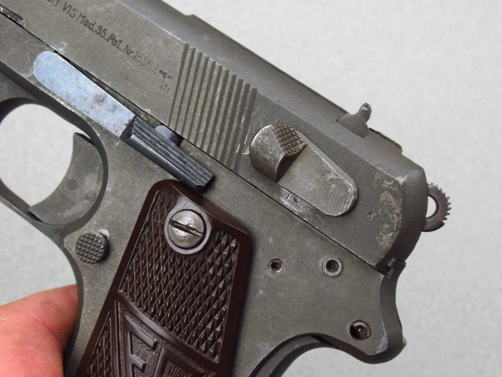 Very rare Last ditch 1945 German Radom VIS WWII pistol 9mm Luger p38-img-13