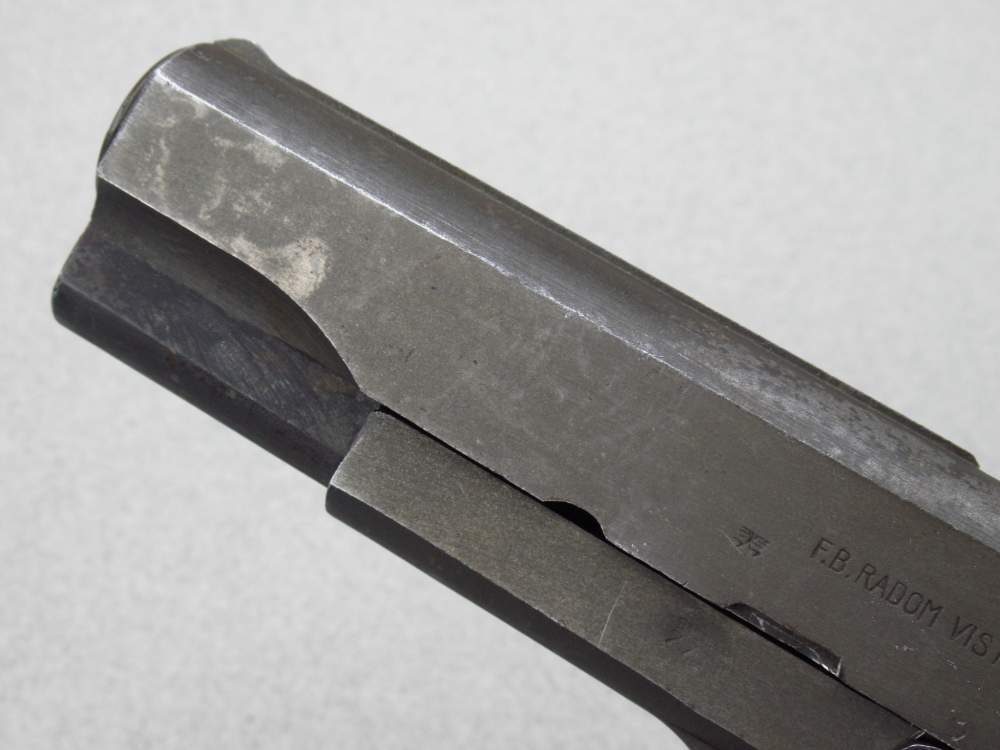 Very rare Last ditch 1945 German Radom VIS WWII pistol 9mm Luger p38-img-11