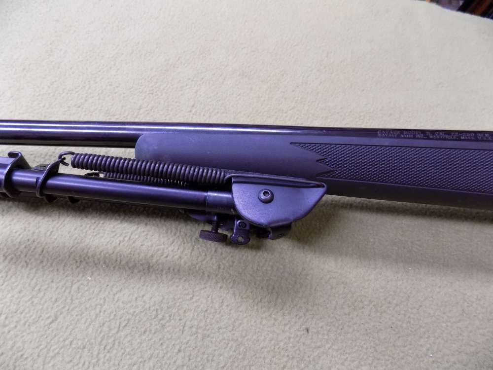 Savage Model 11 Bolt Action Rifle in 22-250 CAL, 22" BBL, Harris Bi-Pod -img-4