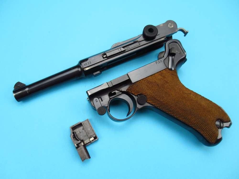 High condition 1941 WWII German Luger BYF41 Mauser P08 9mm P38-img-109