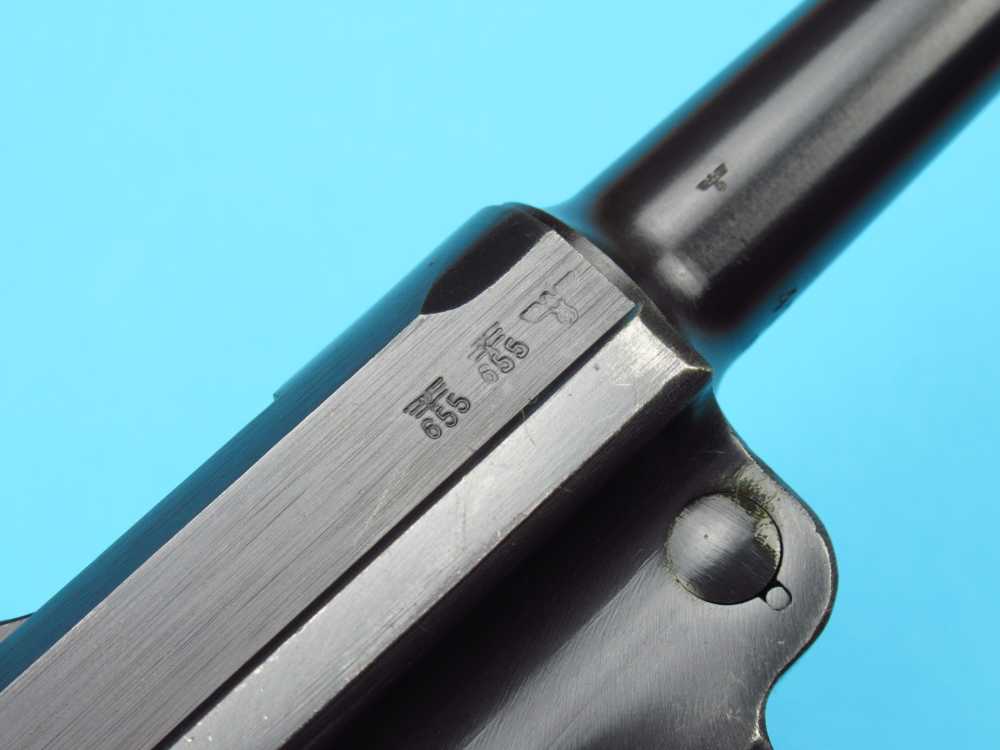 High condition 1941 WWII German Luger BYF41 Mauser P08 9mm P38-img-5