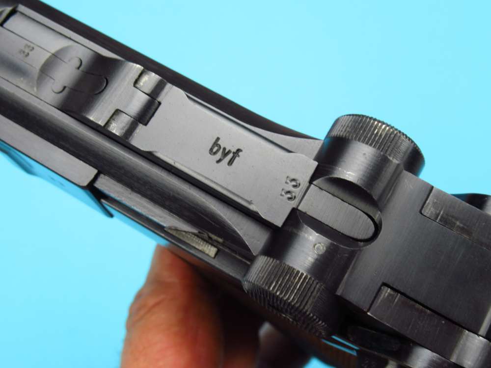 High condition 1941 WWII German Luger BYF41 Mauser P08 9mm P38-img-44