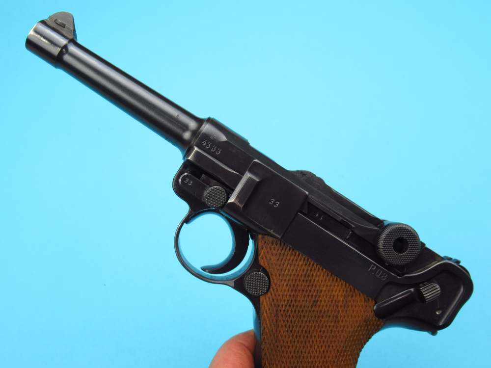 High condition 1941 WWII German Luger BYF41 Mauser P08 9mm P38-img-179