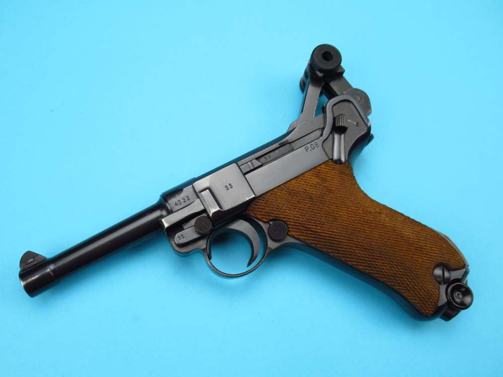 High condition 1941 WWII German Luger BYF41 Mauser P08 9mm P38-img-94